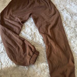 Brandy Melville Brown Joggers Relaxed Fit
